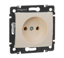 Розетка 2К Legrand Valena 16A 250V б/з винтовой зажим слоновая кость 774316