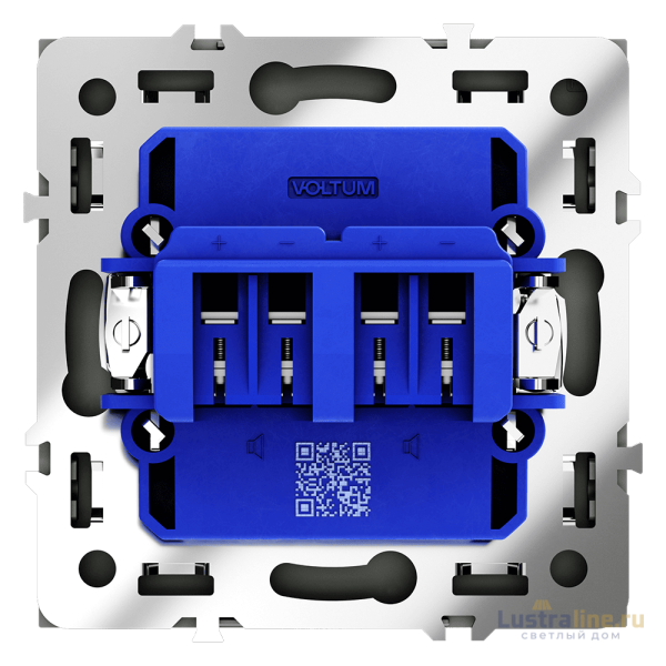 Розетка акустическая Voltum S70 VLS060308