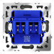 Розетка акустическая Voltum S70 VLS060308