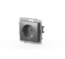 Розетка с заземлением и защитой от детей ELBI Zena Vega 609-011000-243