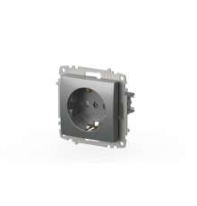 Розетка с заземлением и защитой от детей ELBI Zena Vega 609-011000-243