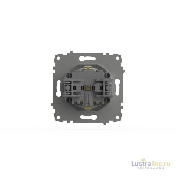 Розетка с заземлением и защитой от детей ELBI Zena Vega 609-015600-243