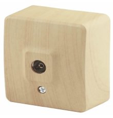 Розетка TV одиночная Эра 11-3201-11 Б0020726