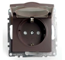 Розетка 1-местная с защитной шторкой Stekker Катрин GLS16-7112-04 49029 Розетка 1-местная с защитной шторкой Stekker Катрин GLS16-7112-04 49029