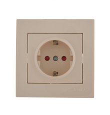 Розетка с защитой от детей Lezard Rain 703-0303-124