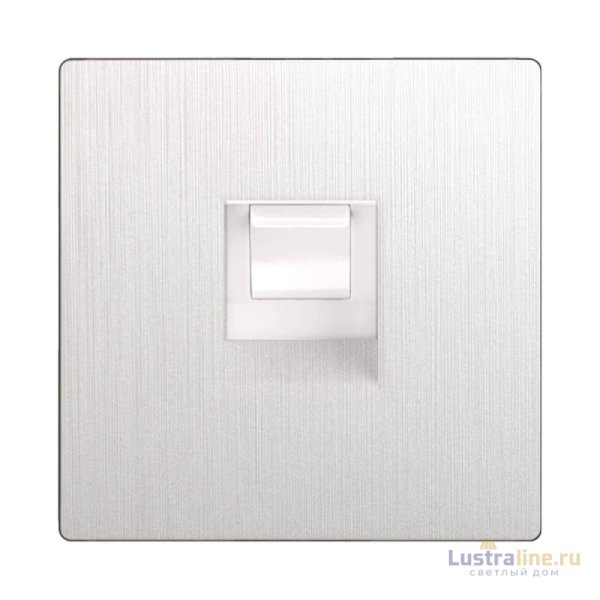 Розетка Werkel Ethernet RJ-45 перламутровый рифленый W1181013 4690389172717