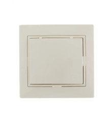 Розетка с/з с крышкой Lezard Mira 701-0303-123B
