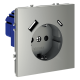 Розетка с USB, A+C Voltum S70 VLS040505