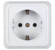 Розетка двойная 2П+3 General Альфа 477007