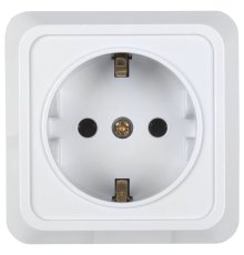 Розетка двойная 2П+3 General Альфа 477007