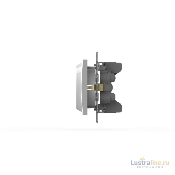 Розетка двухместная с заземлением ELBI Zena Vega 609-015600-907