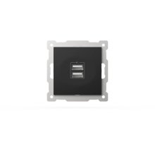 Розетка USB 5V 2,1A 2-я ELBI Zena Vega 609-014800-143