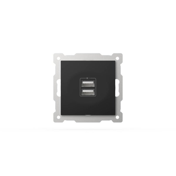Розетка USB 5V 2,1A 2-я ELBI Zena Vega 609-014800-143