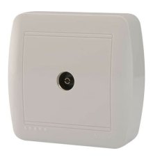 Розетка ТВ проходная Lezard Demet 711-0200-129