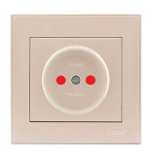 Розетка с защитой от детей Lezard Rain 703-3030-124