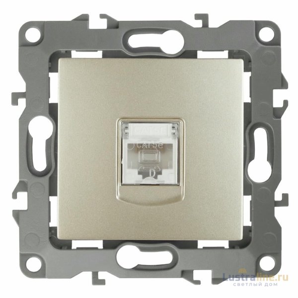 Розетка информационная RJ45 Эра 12-3107-04 Б0014726