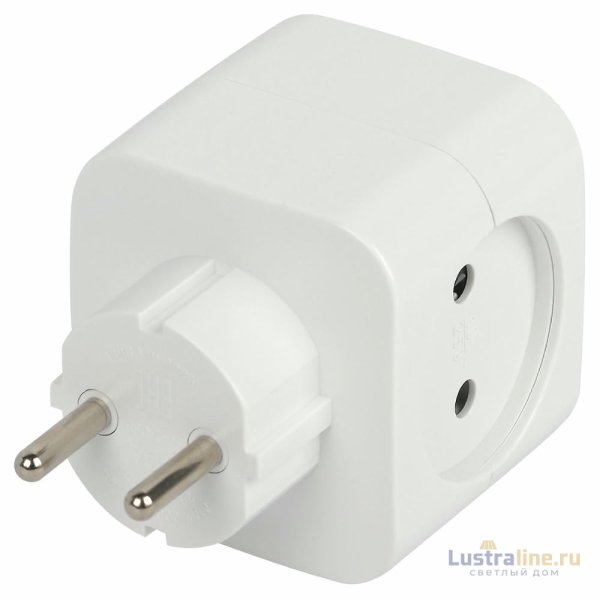 Разветвитель электрический Эра SP-2-USB-W Б0049531