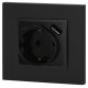 Розетка со шторками с USB type-A+C Эра Elegance 14-4108-05 Б0067724
