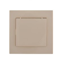 Розетка с/з с крышкой Lezard Rain 703-0303-123