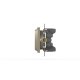Розетка двухместная с заземлением ELBI Zena Vega 609-012500-907