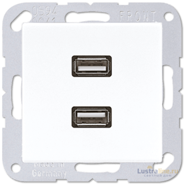 Розетка USB Jung MAA1153WW