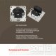 Розетка с заземлением, шторками + 2 USB Arte Milano 206.47-1.white