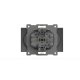 Розетка двухместная без заземления ELBI Zena Vega 609-011000-908