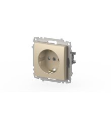 Розетка с заземлением и защитой от детей ELBI Zena Vega 609-012500-243