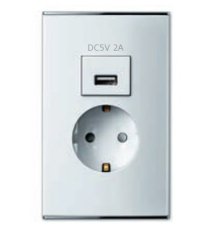 Розетка с USB SHIN DONG-A Parphenon WRC 4707