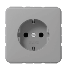 Розетка штепсельная Schuko Jung CD1520BFGR