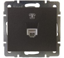 Розетка телефонная евро Lezard Rain 703-4188-137 Розетка телефонная евро Lezard Rain 703-4188-137