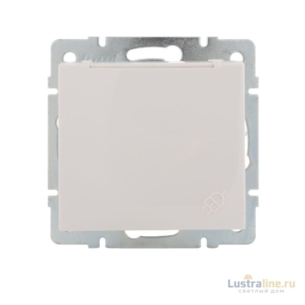 Розетка с/з с крышкой Lezard Rain 703-0288-123