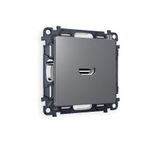 Комплект механизма розетки HDMI 2.0 40V/500mA 2.0GHz 5-18Gbit/s Ambrella Volt Alfa MA664010