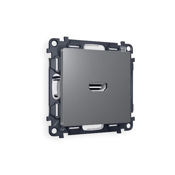 Комплект механизма розетки HDMI 2.0 40V/500mA 2.0GHz 5-18Gbit/s Ambrella Volt Alfa MA664010