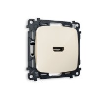 Комплект механизма розетки HDMI 2.0 40V/500mA 2.0GHz 5-18Gbit/s Ambrella Volt Omega MO314010