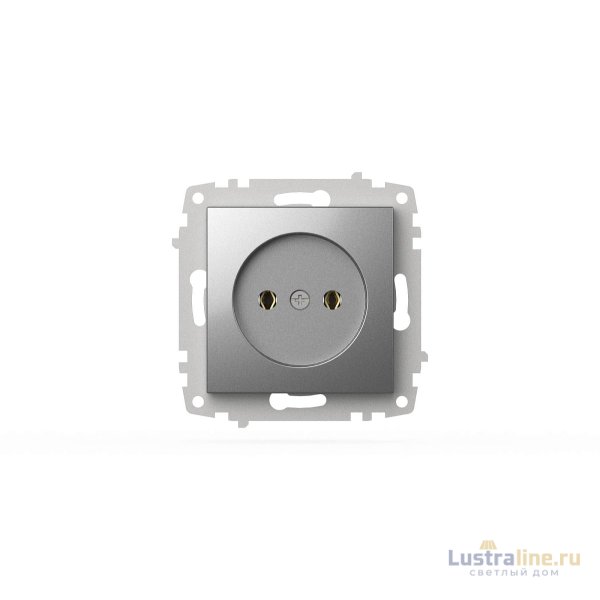 Розетка без заземления ELBI Zena Vega 609-011000-215