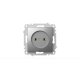 Розетка без заземления ELBI Zena Vega 609-011000-215