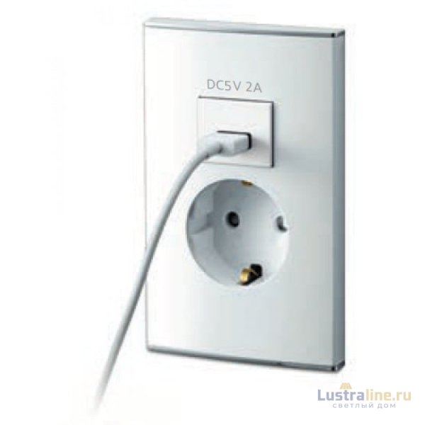 Розетка с USB SHIN DONG-A Parphenon WRC 4707