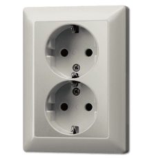 Розетка штепсельная Schuko Jung ES5020KI-L