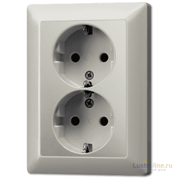 Розетка штепсельная Schuko Jung ES5020KI-L