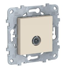 Розетка TV одиночная Schneider Electric Unica New NU546244