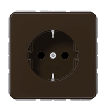 Розетка штепсельная Schuko Jung CD1520BFBR