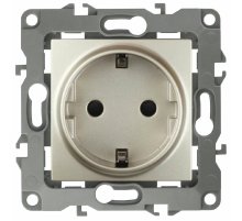 Розетка ЭРА 12 2P E Schuko 16A 250V 12-2101-04 Б0014678