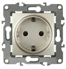 Розетка ЭРА 12 2P E Schuko 16A 250V 12-2101-04 Б0014678