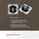 Розетка RJ45 Arte Milano 202.45-1.black