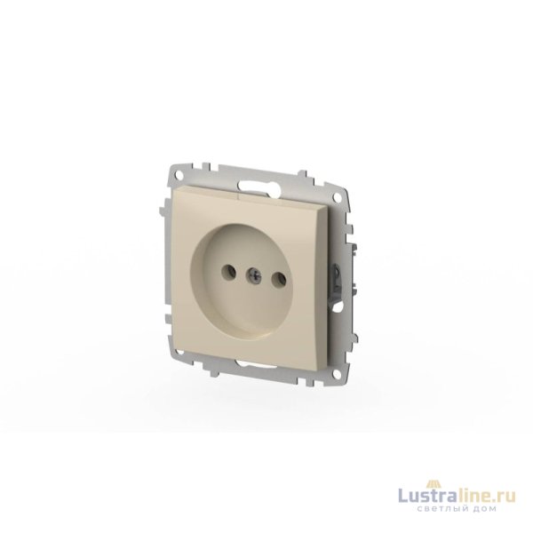 Розетка без заземления ELBI Zena Vega 609-010300-215