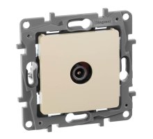 Розетка TV оконечная Legrand Etika слоновая кость 672365