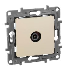 Розетка TV оконечная Legrand Etika слоновая кость 672365
