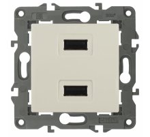 Розетка USB Эра 14-4110-02 Б0034359