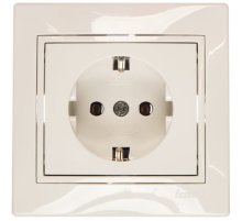 Розетка с/з Lezard Mira 701-0202-122B